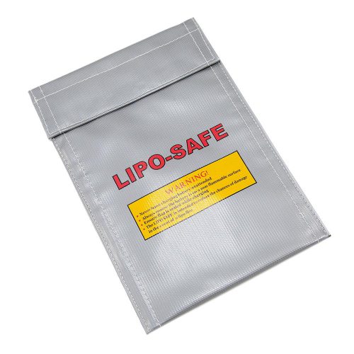 LiPo battery safety basics - use safe bag