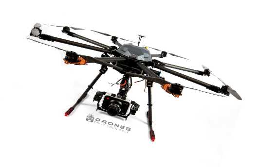 What is an octocopter drone