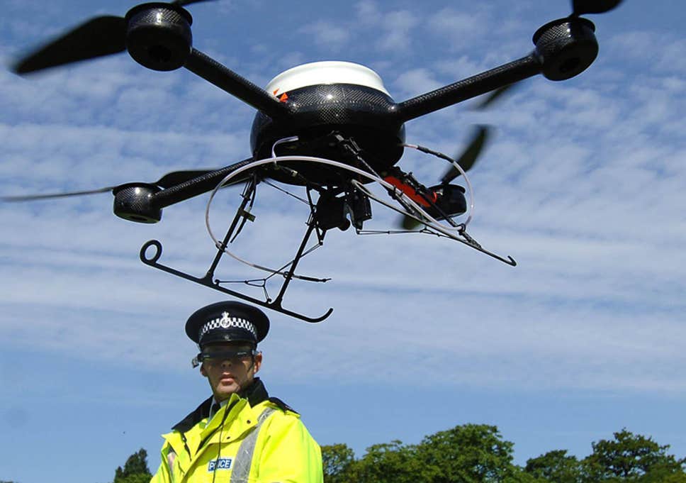 Uses Of Drones - police