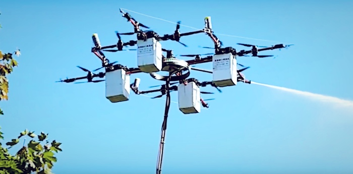 aerones firefighting drone