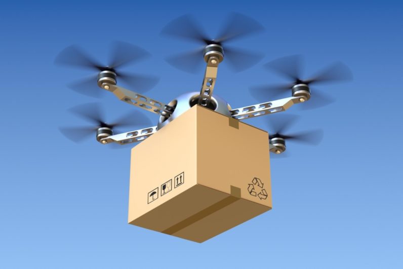 Uses Of Drones - DELIVERY